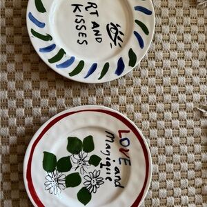 Anthropologie Hotel Magique Art-Inspired Dinnerware Set - Blue, Green, Red